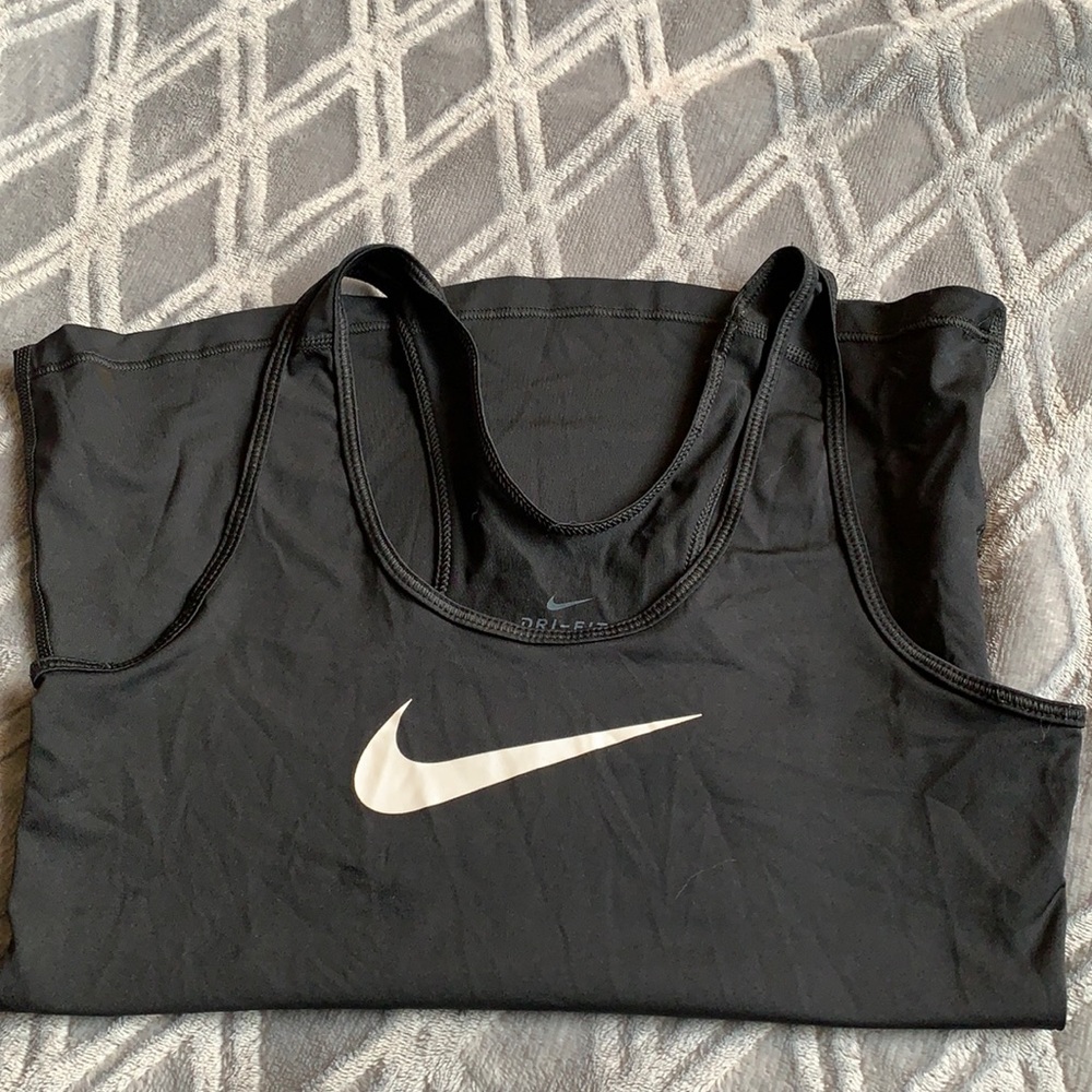 Black Dri-fit tank
